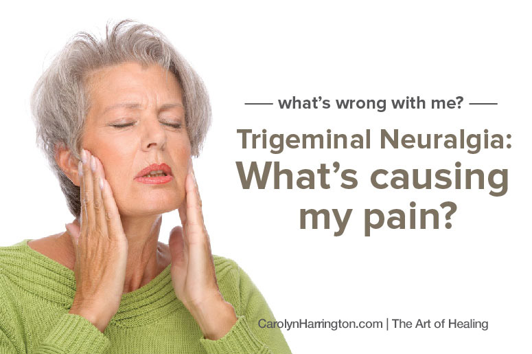 Woman experiencing trigeminal neuralgia pain