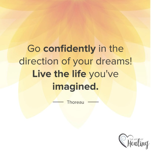 Live the life you've imagined quote.