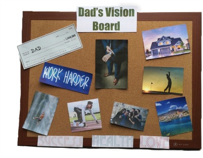 Father's Day Gift - Vision Board